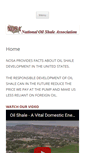 Mobile Screenshot of oilshaleassoc.org